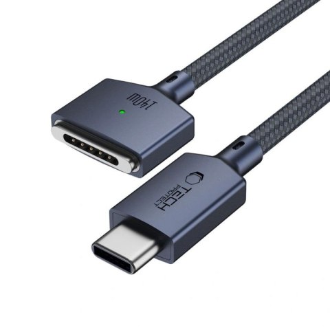 Kabel Tech-Protect MMC01 Ultraboost USB-C / USB-C MagSafe 3 140W 200 cm do MacBook - granatowy Tech-Protect