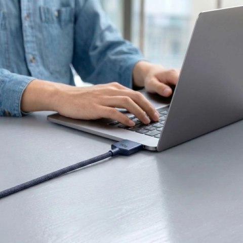 Kabel Tech-Protect MMC01 Ultraboost USB-C / USB-C MagSafe 3 140W 200 cm do MacBook - granatowy Tech-Protect