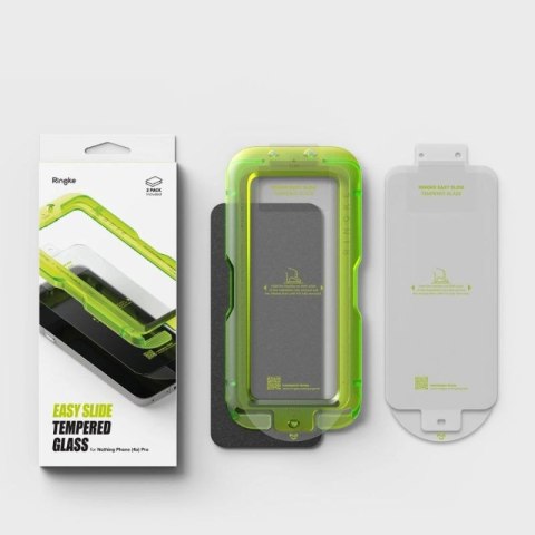 Szkło hartowane Ringke Easy Slide 2-Pack na Nothing Phone 4A Pro Ringke
