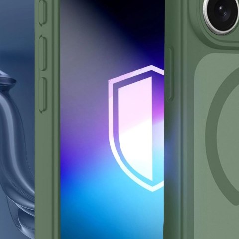 Etui 3mk Misty MagCase na Samsung Galaxy A37 - zielone 3mk Protection