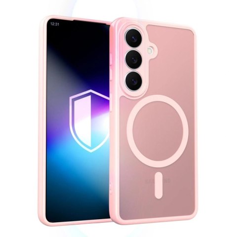 Etui 3mk Misty MagCase na Samsung Galaxy S26 - różowe 3mk Protection