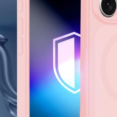 Etui 3mk Misty MagCase na Samsung Galaxy S26+ - różowe 3mk Protection