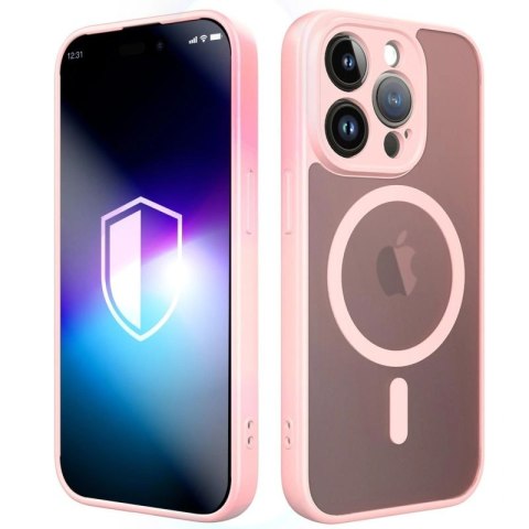 Etui 3mk Misty MagCase na iPhone 14 Pro - różowe 3mk Protection