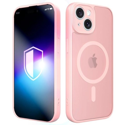 Etui 3mk Misty MagCase na iPhone 14 - różowe 3mk Protection