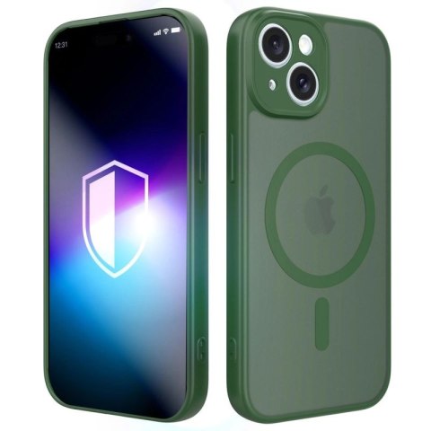 Etui 3mk Misty MagCase na iPhone 14 - zielone 3mk Protection