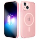 Etui 3mk Misty MagCase na iPhone 15 - różowe 3mk Protection