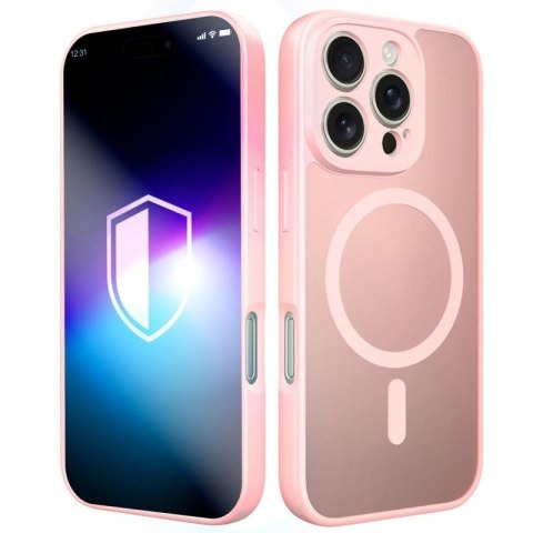 Etui 3mk Misty MagCase na iPhone 16 Pro - różowe 3mk Protection