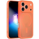 Etui 3mk Misty MagCase na iPhone 17 Pro Max - - pomarańczowe 3mk Protection