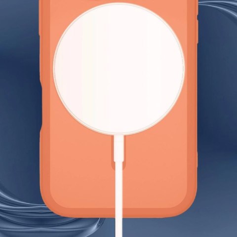Etui 3mk Misty MagCase na iPhone 17 Pro Max - - pomarańczowe 3mk Protection