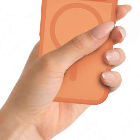 Etui 3mk Misty MagCase na iPhone 17 Pro Max - - pomarańczowe 3mk Protection