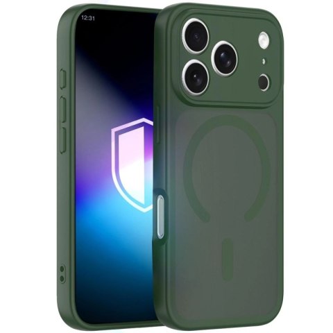 Etui 3mk Misty MagCase na iPhone 17 Pro Max - zielone 3mk Protection