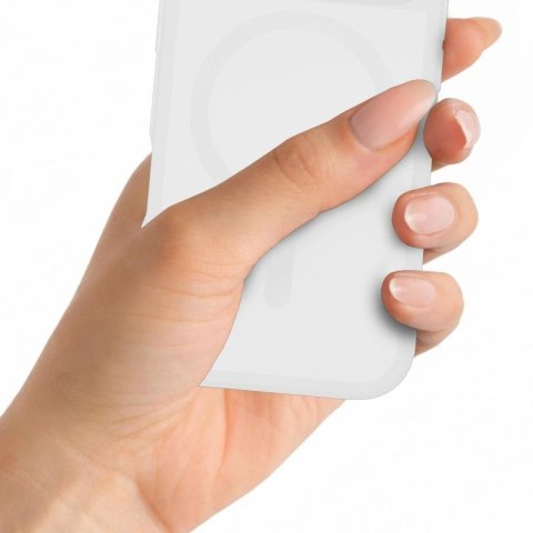Etui 3mk Misty MagCase na iPhone 17 Pro - białe 3mk Protection