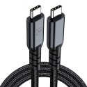 Kabel 3mk Hyper Cable N-SERIES USB-C / USB-C Thunderbolt 4 2m 48V / 5A 40Gb/s 240W 8K60Hz - czarny 3mk Protection