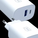 Ładowarka sieciowa 3mk FlowPower 30W 1A1C PD 3,0 QC4+ - biała 3mk Protection