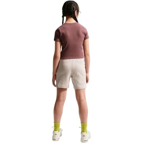 Spodenki dla dzieci Nike Sportswear Club kremowe FZ5512 236 Nike