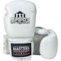 Rękawice bokserskie RPU-WHITE MASTERS FIGHT EQUIPMENT