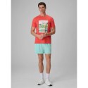 T-shirt regular z nadrukiem męski 4F 4FRSS26TTSHM4304-63S 4f