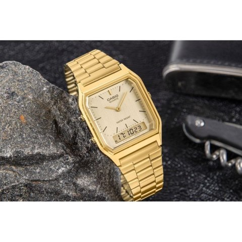 Zegarek Męski CASIO VINTAGE AQ-230GA-9DMQYES + BOX CASIO
