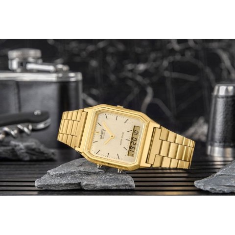 Zegarek Męski CASIO VINTAGE AQ-230GA-9DMQYES + BOX CASIO