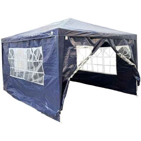 PAWILON NAMIOT OGRODOWY 3X4X2.5M GRANATOWY SASKA GARDEN SASKA
