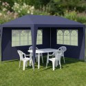 PAWILON NAMIOT OGRODOWY 3X4X2.5M GRANATOWY SASKA GARDEN SASKA