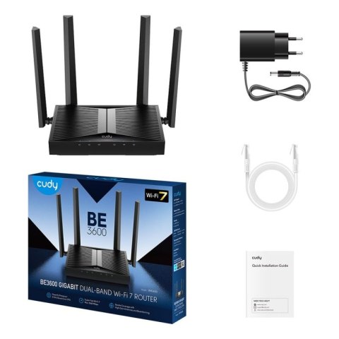 Router CUDY WR3600 BE3600 Gigabit Wi-Fi 7 CUDY