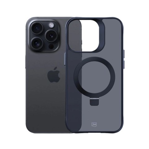 Etui 3mk Smoke Case Mag&Stand na Apple iPhone 13 pro max - czarne 3mk Protection