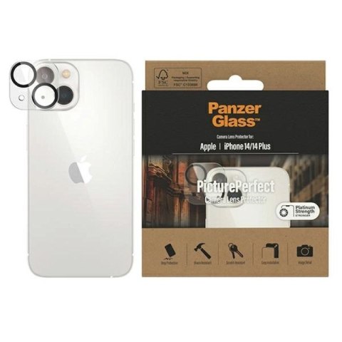 Ochrona szkła aparatu PanzerGlass Camera Protector do iPhone 14 / 14 Plus PanzerGlass