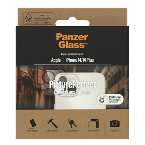 Ochrona szkła aparatu PanzerGlass Camera Protector do iPhone 14 / 14 Plus PanzerGlass