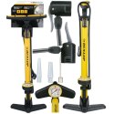 POMPKA WARSZTATOWO ROWEROWA DUNLOP 230PSI (16BAR) Z MANOMETREM ŻÓŁTY Dunlop
