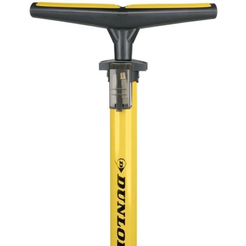 POMPKA WARSZTATOWO ROWEROWA DUNLOP 230PSI (16BAR) Z MANOMETREM ŻÓŁTY Dunlop