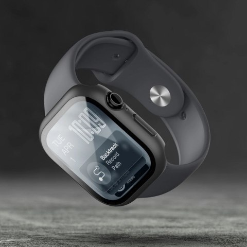 Szkło ochronne AMAZINGTHING Radix z etui na Apple Watch Series 11 42 mm - czarne AmazingThing