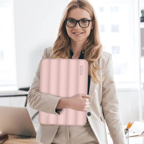 Torba na laptopa 15-16" Tech-Protect Puffy - różowa Tech-Protect