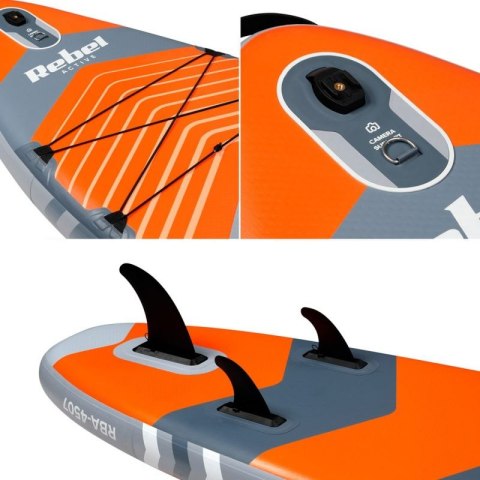 Deska SUP REBEL ACTIVE RBA-4507 - pomarańczowa Rebel