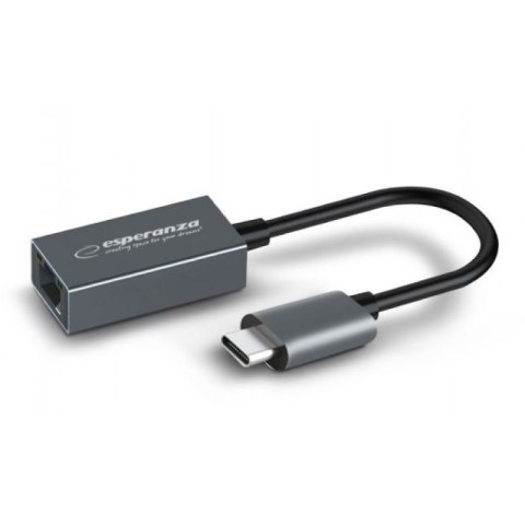 ESPERANZA GIGABIT ETHERNET 1000 MBPS ADAPTER USB C-RJ45 ENA102 Esperanza
