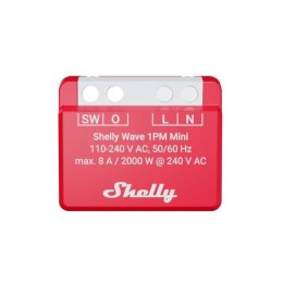 Inteligentny sterownik Z-Wave Shelly Wave 1PM Mini LR Shelly