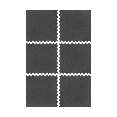 REBEL ACTIVE MATA POD SPRZĘT I NA SIŁOWNIĘ 180X120CM, MATERIAŁ EVA, PUZZLE 6 SZT. RBA-3153 Rebel