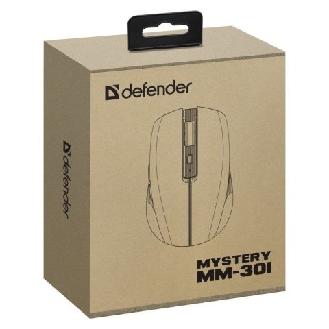 DEFENDER MYSZ MYSTERY MM-301 RF+BT FIOLETOWA 1600dpi 6P DEFENDER