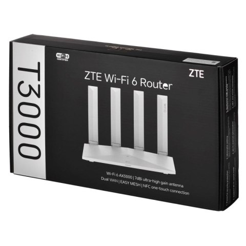 Router ZTE T3000 Wi-Fi 6 router Wi-Fi jednostka IDU ZTE Poland