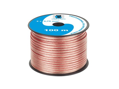 Kabel głośnikowy CCA 0.75mm Cabletech