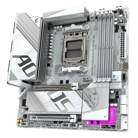 Płyta główna GIGA B850M AORUS ELITE WF6E ICE AM5 DDR5 µATX Gigabyte