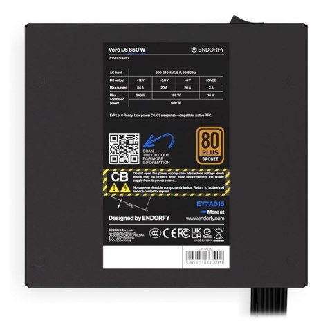 Zasilacz ENDORFY Vero L6 650 W ENDORFY