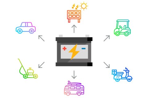 Akumulator żelowy VIPOW 12V 3.3Ah Vipow