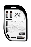 Kabel wtyk jack 3.5 - 2RCA stereo 1.8m Kruger&Matz Kruger&Matz