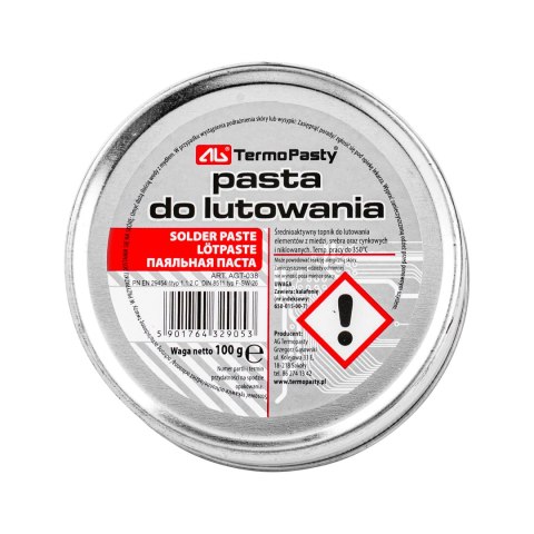 Pasta lutownicza 100g AG AGT-038 AG Termopasty