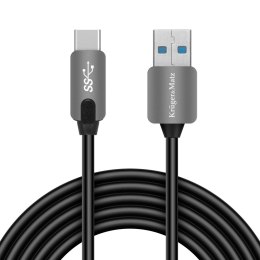 Kabel USB wtyk 3.0 - wtyk typu C 5 Gbps 1 m Kruger&Matz Kruger&Matz
