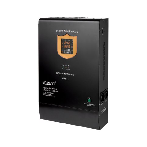 Przetwornica solarna naścienna ( inwerter ) KEMOT PROsolar-5000 ( 48V 230V 5000VA/3500W ) Kemot