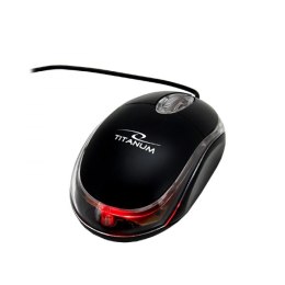 TM102K Mysz przewodowa 3D optyczna USB Raptor czarna Titanum Titanum