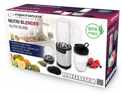 EKM030 Esperanza nutri blender nutri bomb 9w1 Esperanza