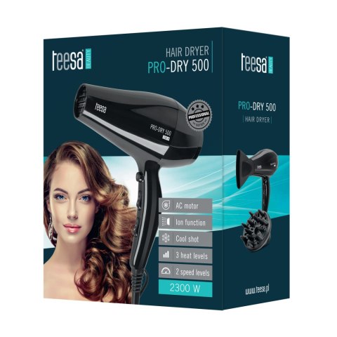 Profesjonalna suszarka do włosów PRO-DRY 500 AC 2300W Teesa